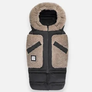 >7 A.M. Enfant Blanket 212 Evolution TEDDY APPLIQUÉ - Oatmeal Smokey (6M-4T)