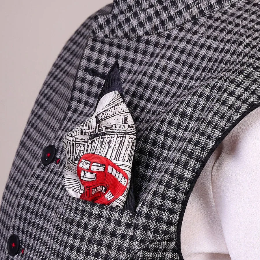 London Icons Silk Mini Scarf