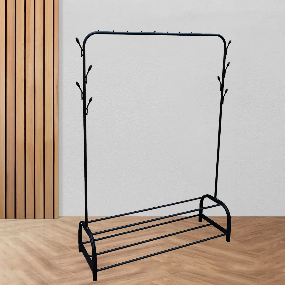 Multi-Purpose Hanger Clothes Rack Black