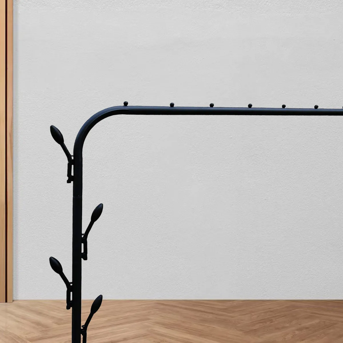 Multi-Purpose Hanger Clothes Rack Black