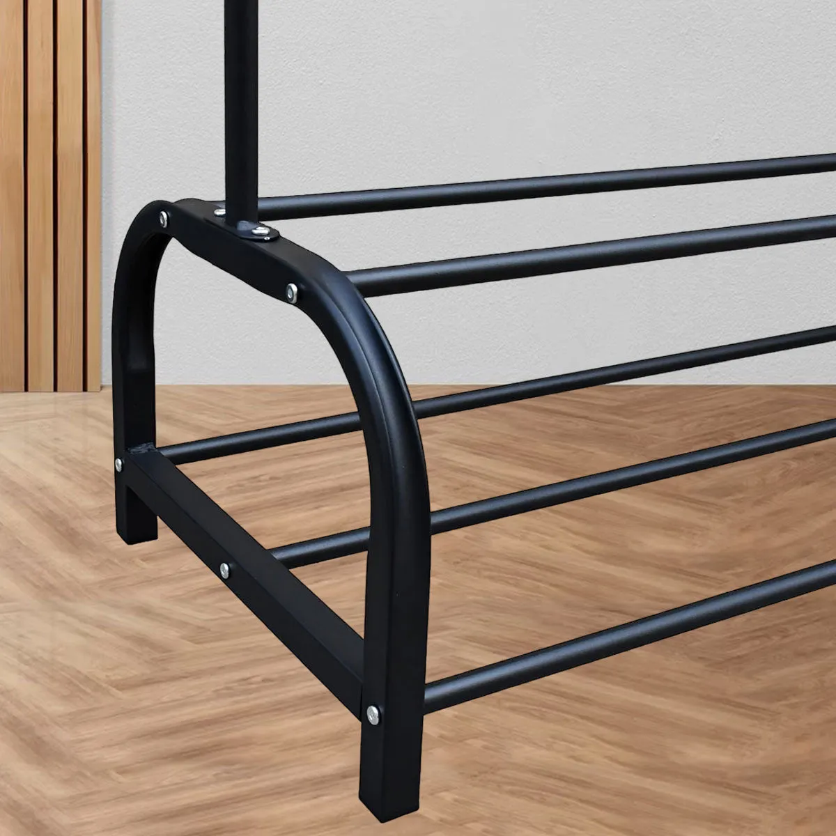 Multi-Purpose Hanger Clothes Rack Black