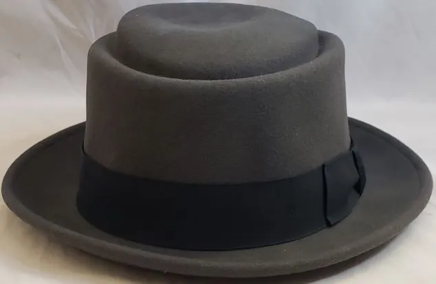 Ramiro -- Men's Wool Pork Pie Fedora